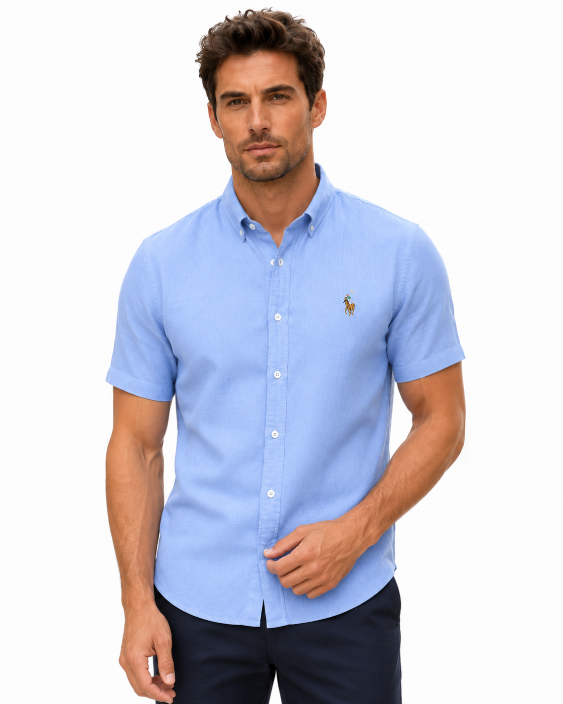 Tailored Short-Sleeve Shirt
