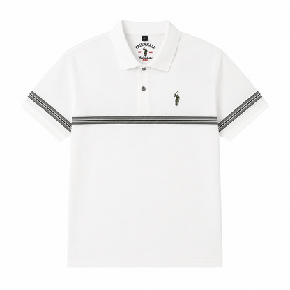Modern Stripe Detail Polo