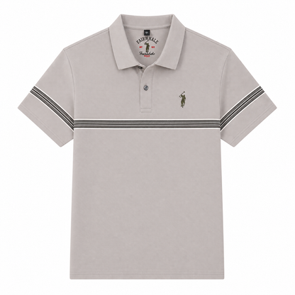 Modern Stripe Detail Polo