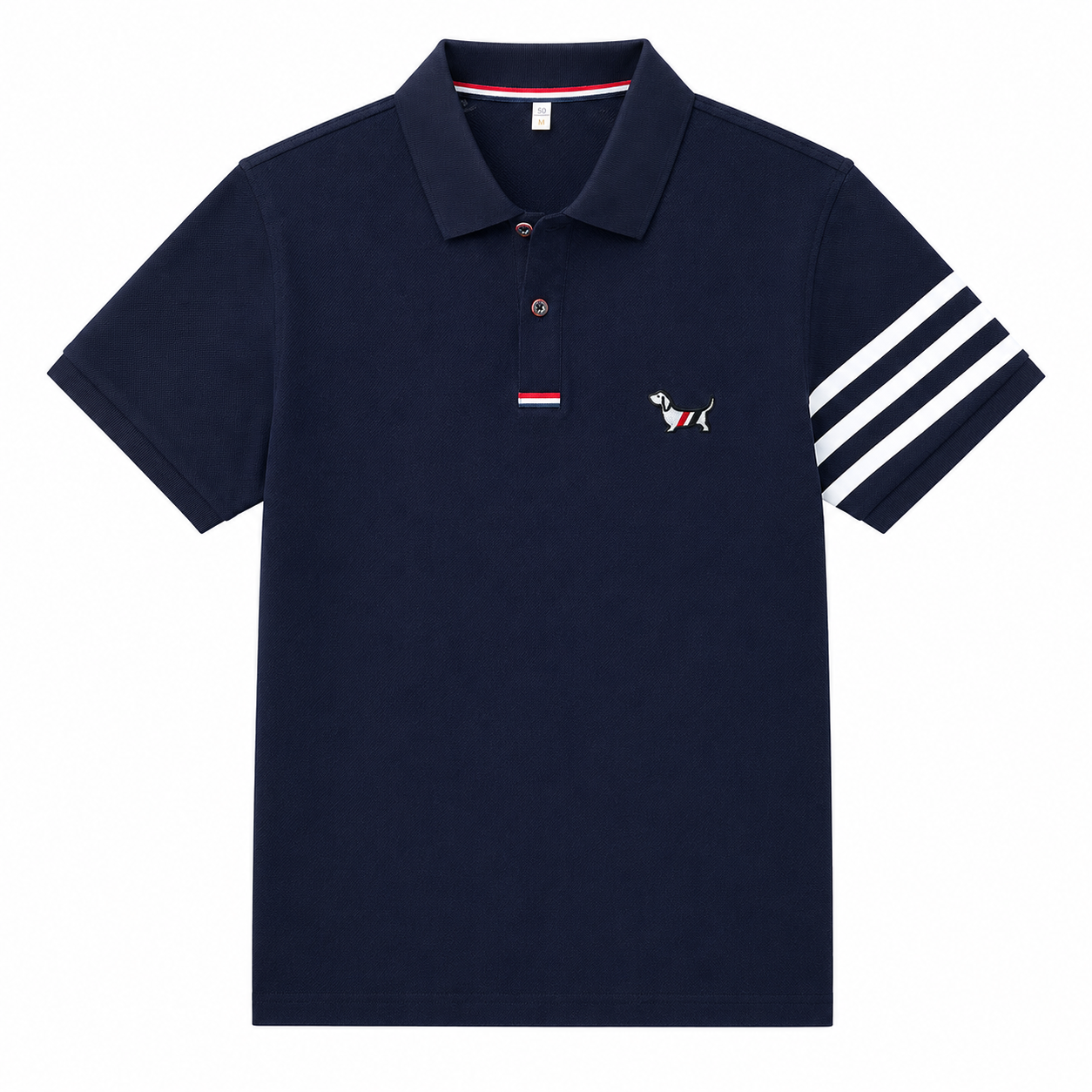 Signature Sleeve-Stripe Polo
