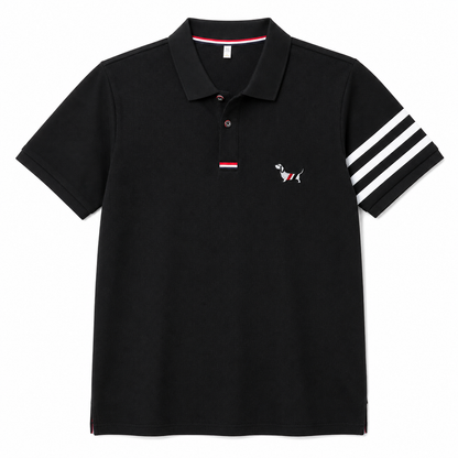 Signature Sleeve-Stripe Polo