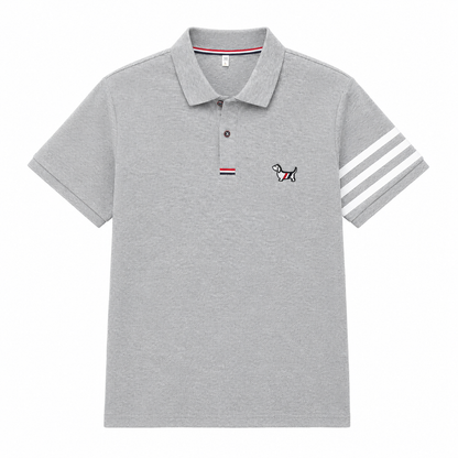 Signature Sleeve-Stripe Polo
