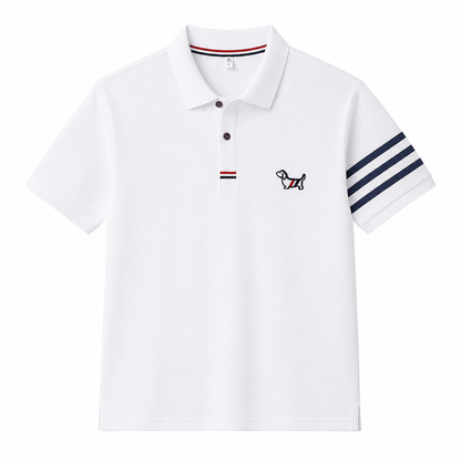 Signature Sleeve-Stripe Polo