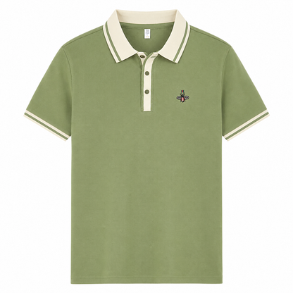 Signature Tipped-Trim Polo