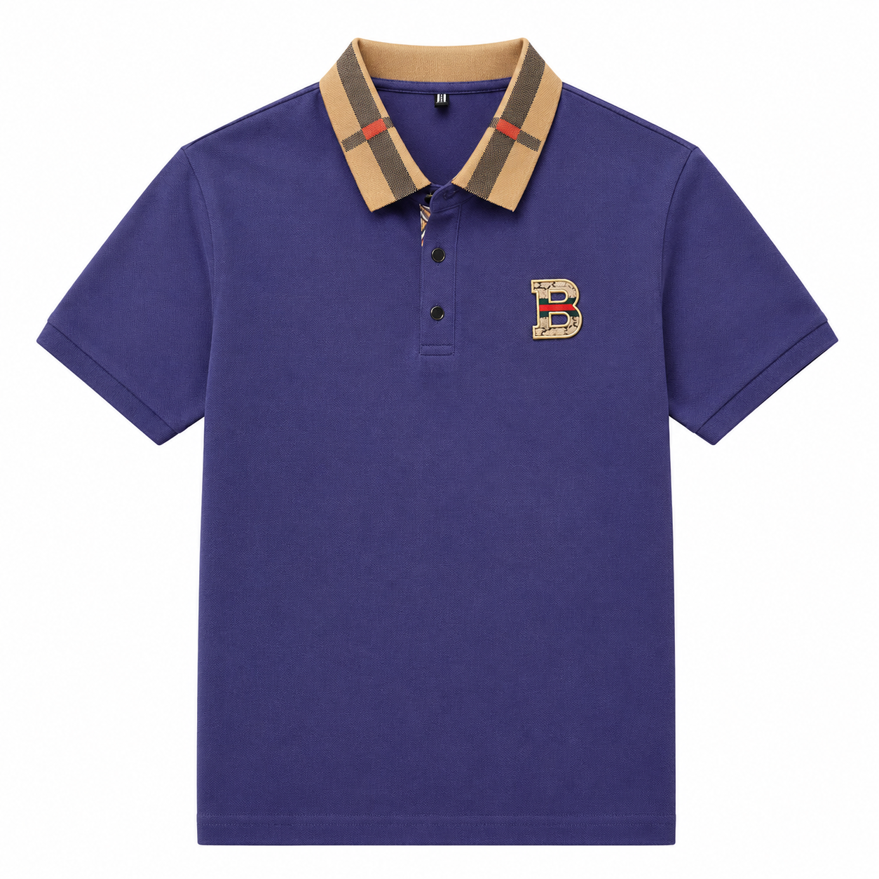 Monogram Collar Polo Shirt