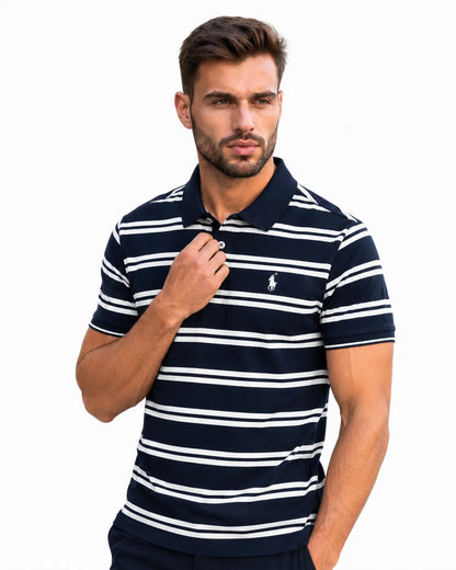 Striped Polo Shirt